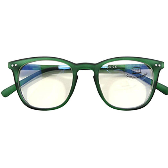 Blue Blocker Glasses in Green - Ocean Eyewear Australia