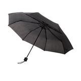 Basic Black Compact Umbrella - Ocean Eyewear Australia